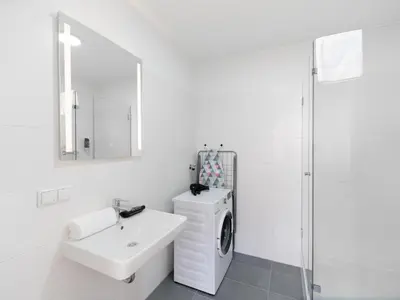 Ein Badezimmer in der Unterkunft Next to Schönbrunnpalace close to Public Transport - MySchönbrunn Apartments