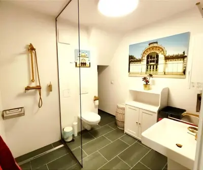 Ein Badezimmer in der Unterkunft Imperial Sisi Residence-Concept Style Apartment