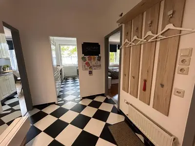 Küche/Küchenzeile in der Unterkunft Apartment Wien West