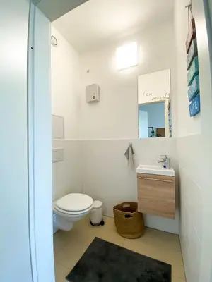 Ein Badezimmer in der Unterkunft Danuberoom