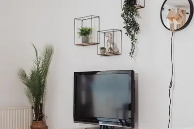 TV/Unterhaltungsangebot in der Unterkunft Buergerspitalgasse Zentrale Wohnung am Westbahnhof
