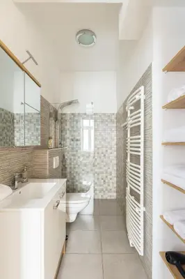 Ein Badezimmer in der Unterkunft Cozy Heaven in the lovely 2nd district of Vienna
