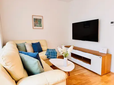 TV/Unterhaltungsangebot in der Unterkunft MOMENTIC Apartment - riverside