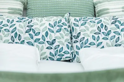 Ein Bett oder Betten in einem Zimmer der Unterkunft 