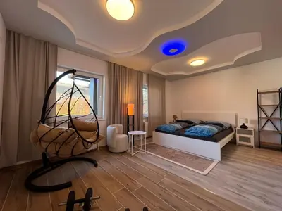 Ein Bett oder Betten in einem Zimmer der Unterkunft Haus Bartberg