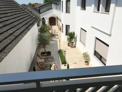 Ein Balkon oder eine Terrasse in der Unterkunft Haus Renée