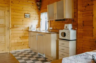 Küche/Küchenzeile in der Unterkunft Ferienhaus Entner