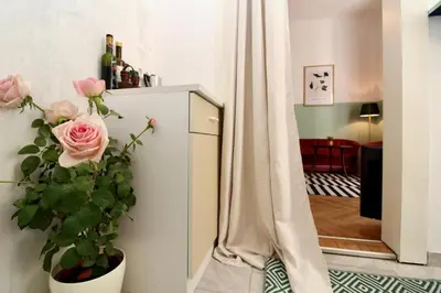 Ein Bett oder Betten in einem Zimmer der Unterkunft Romantic Urban Living