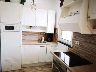 Küche/Küchenzeile in der Unterkunft Ferienappartement in St. Margarethen