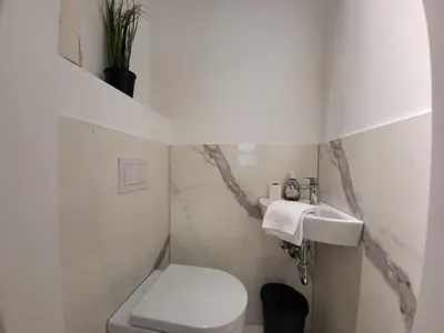 Ein Badezimmer in der Unterkunft City Apartment Schotten Vienna