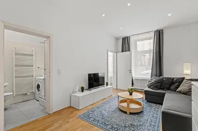 TV/Unterhaltungsangebot in der Unterkunft Cozy Apartment near City Center