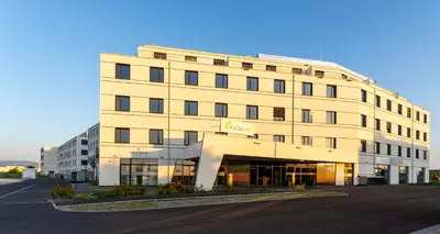 Das Gebäude in dem sich das Hotel befindet