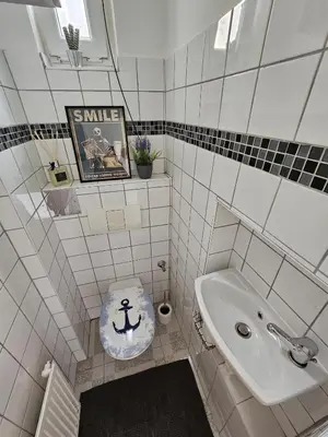 Ein Badezimmer in der Unterkunft Comfort Zone - 10 min from the Center