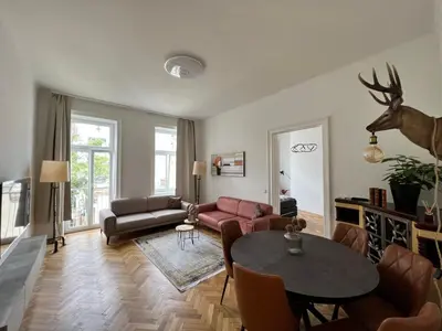 Ein Sitzbereich in der Unterkunft Iconic Suite_@O&R