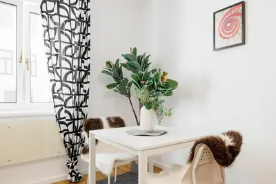 Grundriss der Unterkunft Modern City Apartment