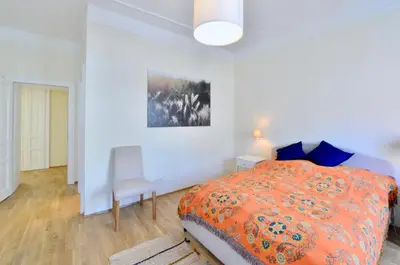 Ein Bett oder Betten in einem Zimmer der Unterkunft Spacious and Comfy With 3 Bedrooms