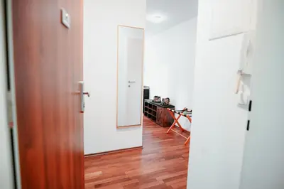 TV/Unterhaltungsangebot in der Unterkunft Vienna Shopping Center 8 Appartment