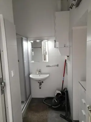 Ein Badezimmer in der Unterkunft Apartments near Schönbrunn
