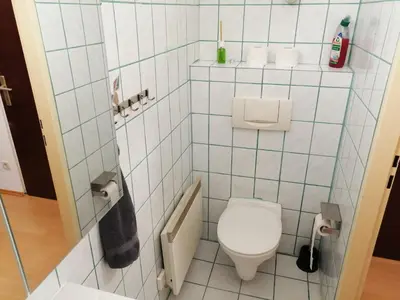 Ein Badezimmer in der Unterkunft Studio & Apartments near Reumannplatz