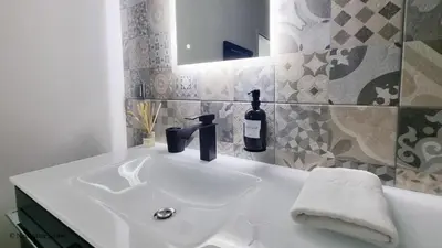 Ein Badezimmer in der Unterkunft St. Antoni Suite 3