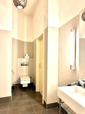 Ein Badezimmer in der Unterkunft Stephansdom apartment