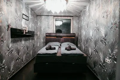 Ein Bett oder Betten in einem Zimmer der Unterkunft VIP Vienna Shopping Center 5 Appartment