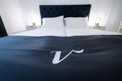 Ein Bett oder Betten in einem Zimmer der Unterkunft Vienna Residence, Vorgartenstraße - Leopoldstadt