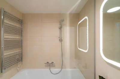Ein Badezimmer in der Unterkunft Vienna Residence, Vorgartenstraße - Leopoldstadt