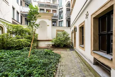 Ein Garten an der Unterkunft Historic Heart Apartment Vienna