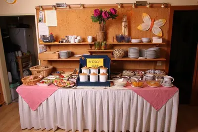 Essen in der Pension oder in der Nähe