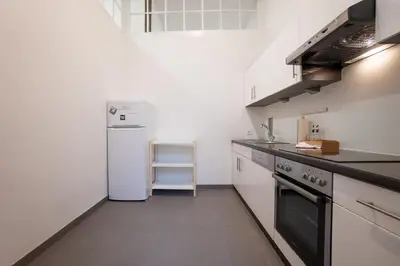 Küche/Küchenzeile in der Unterkunft Spacious 110м2 flat in the city center