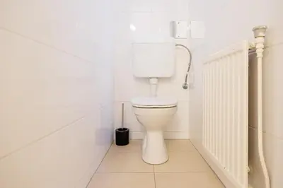 Ein Badezimmer in der Unterkunft Central apartment - private sauna