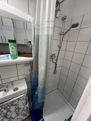 Ein Badezimmer in der Unterkunft Prater Apartments I Leopoldstadt