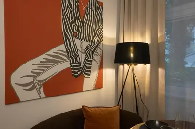 Grundriss der Unterkunft Stylish central 1-bedroom apartment with a terrace
