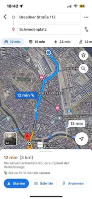 Grundriss der Unterkunft Geri's Apartment Vienna 20 Cozy, modern & centrally located 24-hour self check-in & out