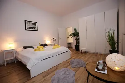 Ein Bett oder Betten in einem Zimmer der Unterkunft Pension Lovac 10