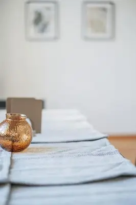 Ein Bett oder Betten in einem Zimmer der Unterkunft City Chic #11