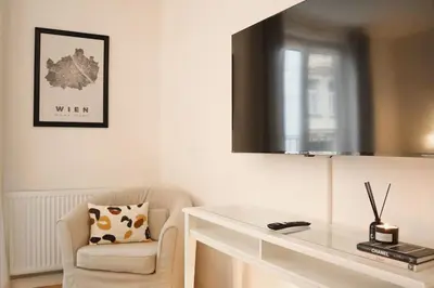 TV/Unterhaltungsangebot in der Unterkunft Charming, modern & spacious Apartment