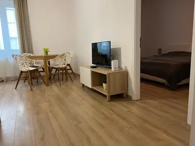 TV/Unterhaltungsangebot in der Unterkunft Wohnung 1210