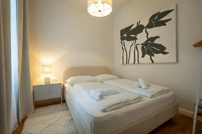 Grundriss der Unterkunft Brand-new 2-room apartment in a top location