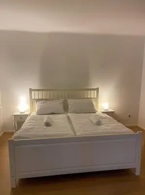 Ein Bett oder Betten in einem Zimmer der Unterkunft The perfect Place