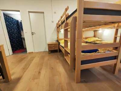 Ein Bett oder Betten in einem Zimmer der Unterkunft Cosy Family Condo // Double Deck