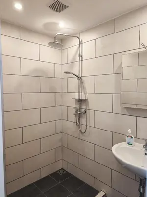 Ein Badezimmer in der Unterkunft Cosy Family Condo // Double Deck