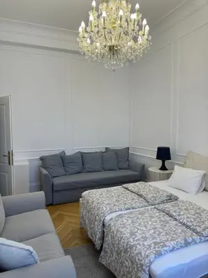 Ein Sitzbereich in der Unterkunft Royal Residence Schönbrunn