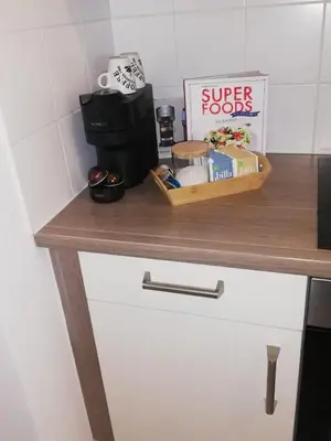 Küche/Küchenzeile in der Unterkunft Anna Luxury Apartment