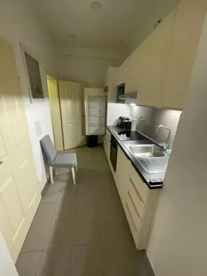 Küche/Küchenzeile in der Unterkunft Cozy 5-Person apartment in Vienna 2