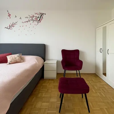 Ein Bett oder Betten in einem Zimmer der Unterkunft Big Family Apartment