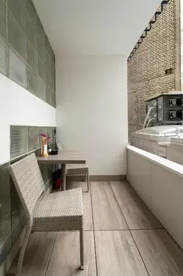 Küche/Küchenzeile in der Unterkunft Pakat Residences