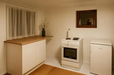 Küche/Küchenzeile in der Unterkunft Gesamtes Haus mit Garten - 100% Privatsphäre