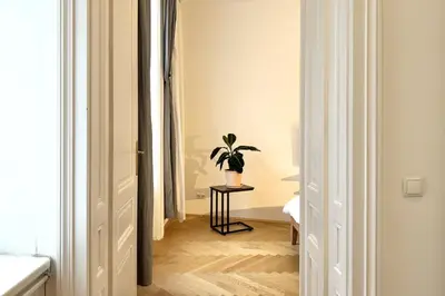 Grundriss der Unterkunft Green Prater City Apartment